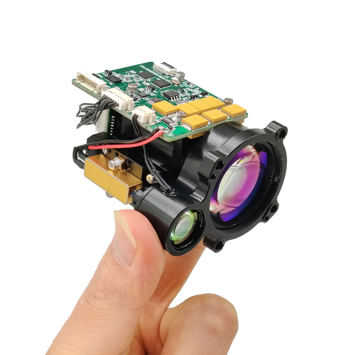 7 km ögonsäkra laserområdefinder modul (LRF)